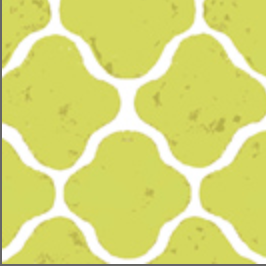 Floralish Latticework Verdant FSH-27412 Katarina Roccella Art Gallery Half Yard
