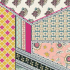 Indie Bohème Bohemian Patchwork IBH-64209 Pat Bravo Art Gallery Half Yard