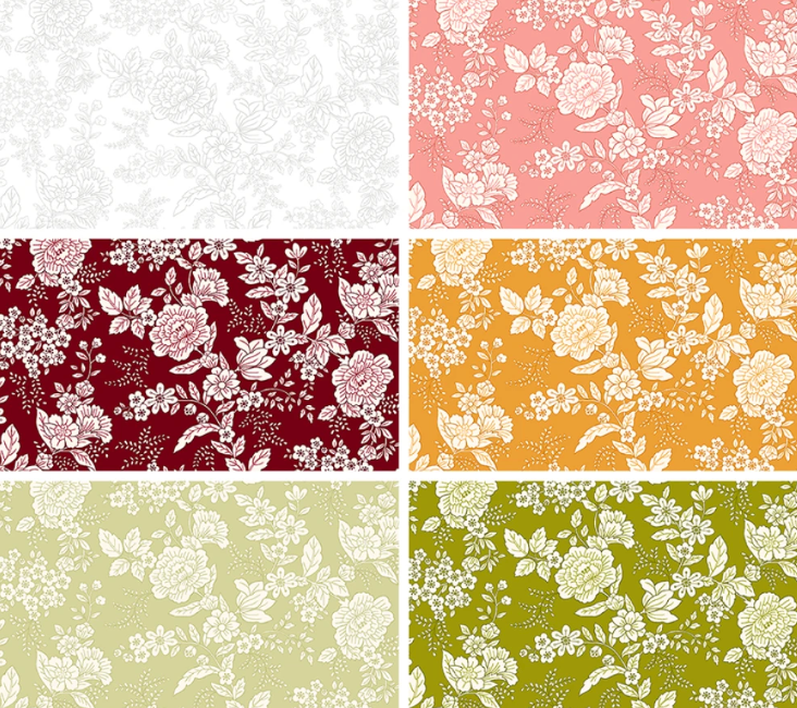 Tranquility 2.5" Strips FB6DRHG-TRANQUILITY Kim Diehl Henry Glass