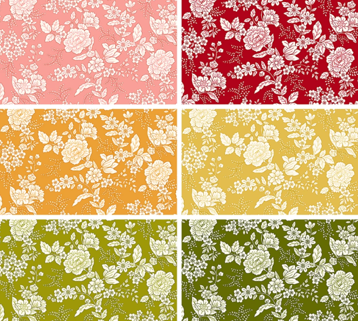 Tranquility 2.5" Strips FB6DRHG-TRANQUILITY Kim Diehl Henry Glass