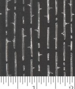 Coven Thorny Stripes Onyx 48806 16 Robin Pickens Moda Half Yard