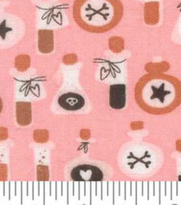 Purrs and Boos Poisons Candy 39065 13 Elena Amo Moda Half Yard