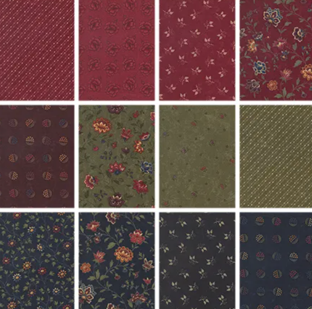 Honeysuckle Farm Fat Eighth 9 x 22 Cut 9850F8 Kansas Troubles Moda