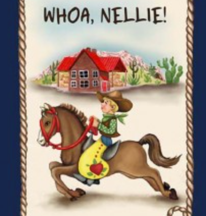 Happy Trails L'il Cowhands CX11513-MULT-D Michael Miller 24" panel