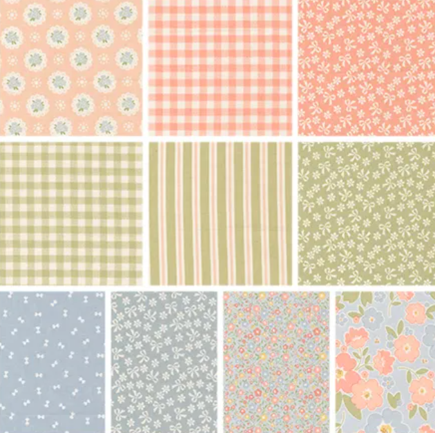Handmade Sweetness 32 Fat Quarters + Panel Bundle 31790AB My Sew Quilty Life Moda