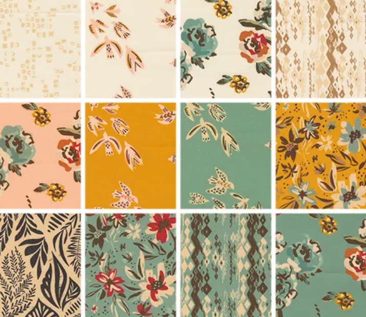 Flora Thread 2.5" Jelly Roll 45680JR Fancy That Design House Moda
