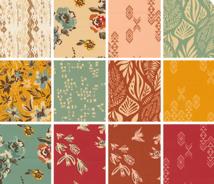 Flora Thread 2.5" Jelly Roll 45680JR Fancy That Design House Moda