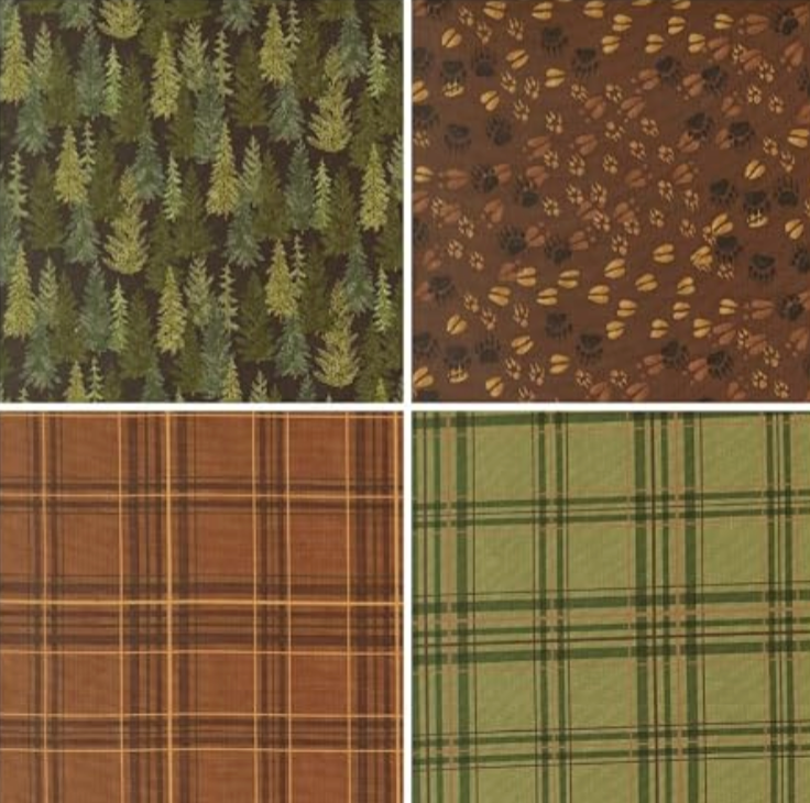Northwoods Lodge Quilt Fat Quarter 56190ABQC Deb Strain Moda