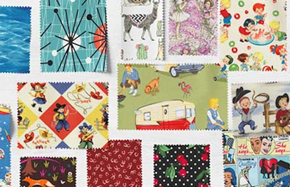 Essentials Fifties Kitchen CX1595-CREM-D Michael Miller Half Yard