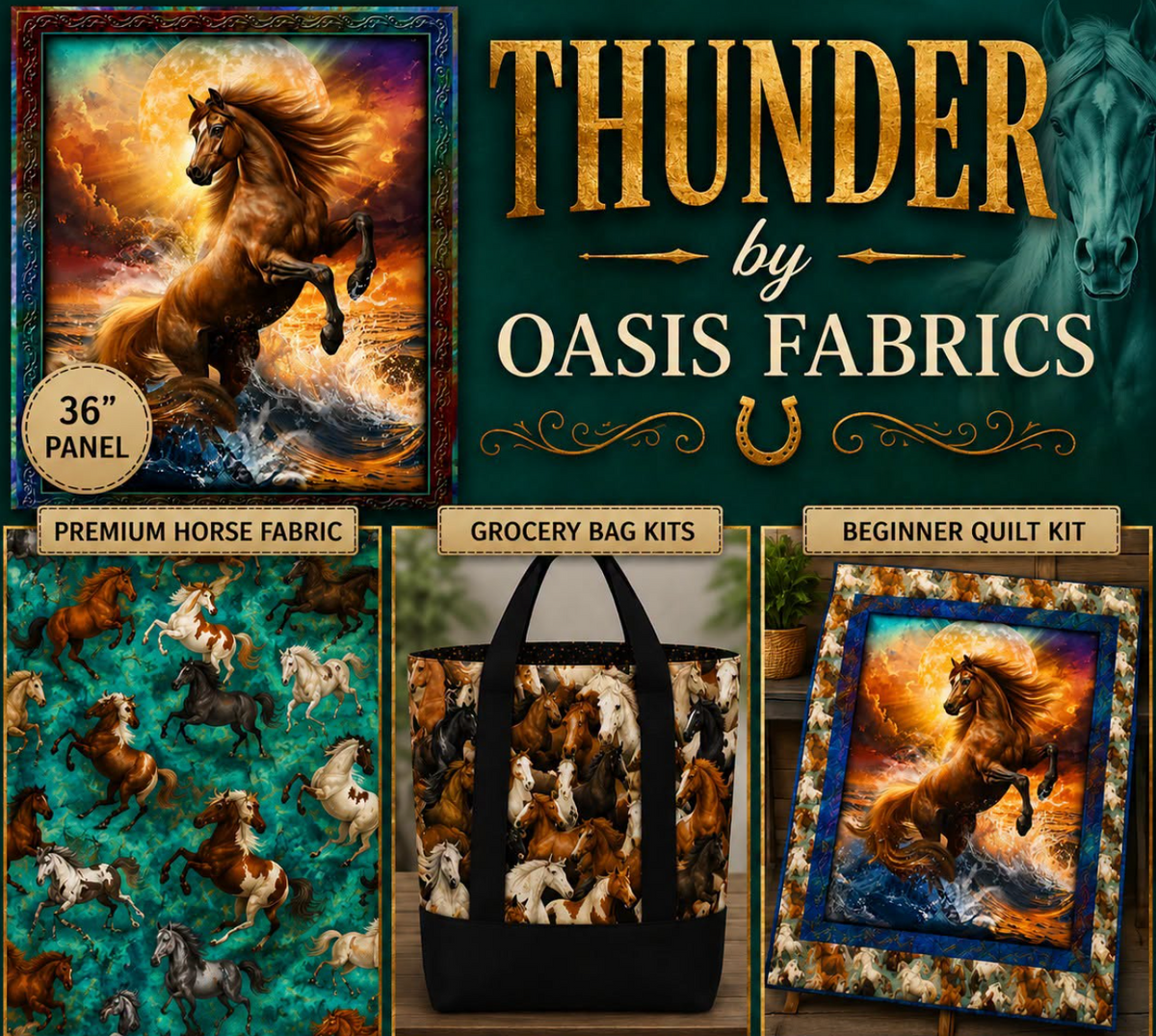 Thunder Horse Panel 59-9171 Oasis