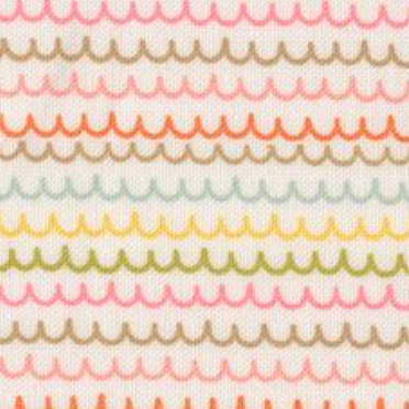 Bug Collector Squiggles Stripes Cloud 55735 11 Sweetwater Moda Half Yard