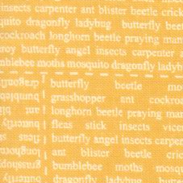 Bug Collector In The News Sunshine 55730 25 Sweetwater Moda Half Yard