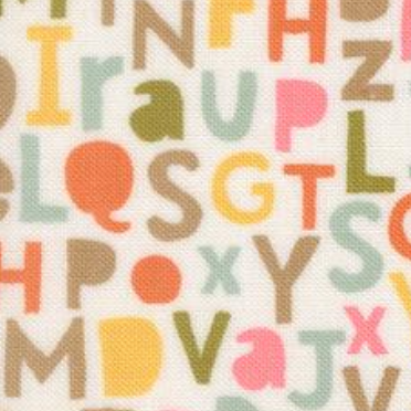 Bug Collector Alphabet Cloud 55732 11 Sweetwater Moda Half Yard