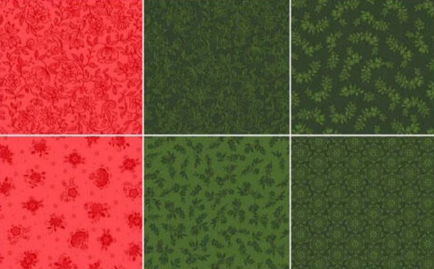 Ruby Fern Favorites 5" Squares Charm Pack CHS-1374-42 Robert Kaufman