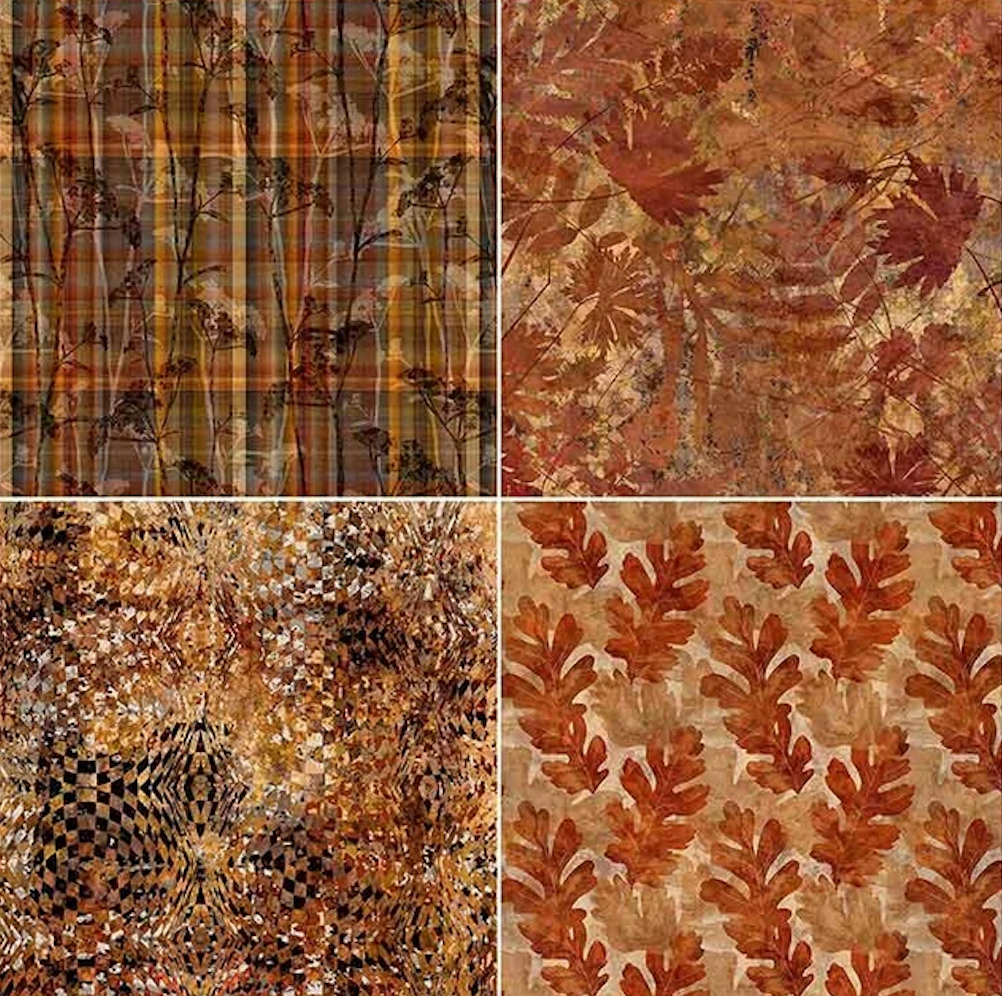 Autumn Elegance 11 Fat Quarter AEMSFQ Jason Yenter In the Beginning Fabrics