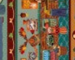 Cozy Lounge Critter Comforts STRIPE Cindy Jackson DDC12915-MULT-D Michael Miller Fabrics Half Yard