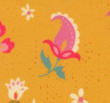 Sitara Davina 11982 19 Dijon Crystal Manning MODA HALF YARD
