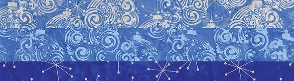 Batiks Express Yourself! Holiday Sparkle Frosted 9 Fat Quarters FQ-23559D-9 Riley Blake