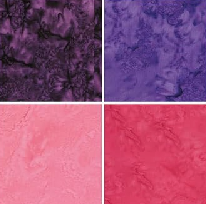 Batiks Hand-Dyes Sunset Sorbet 16 Fat Quarter Bundle FQ-21003-16 Riley Blake