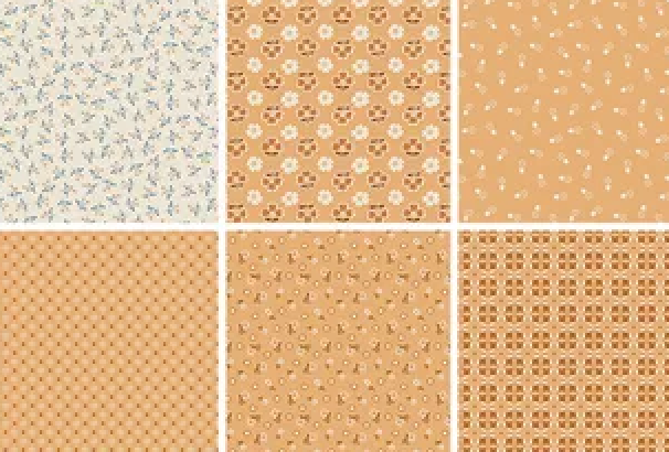 Denim & Daisy 21 Yard Bundle 1YD-18130-21 Lori Holt Riley Blake