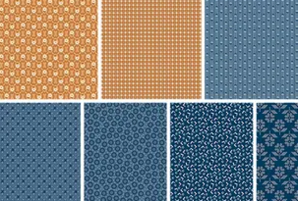 Denim & Daisy 21 Yard Bundle 1YD-18130-21 Lori Holt Riley Blake