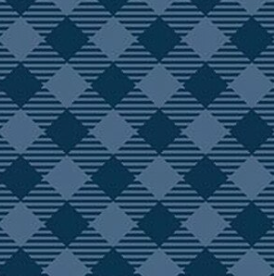 Denim & Daisy Gingham Oxford Blue C18132-OXFORDBLUE Lori Holt Riley Blake Half Yard