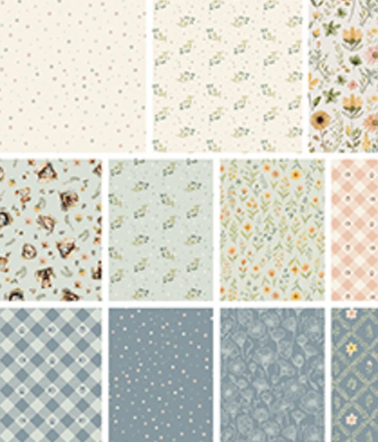 Wildwood Whimsy 2.5in Strips FB6DRBQ-WILDWOODWHIM 42 Pcs Juliah Tiedemann The Blank Quilting Corp