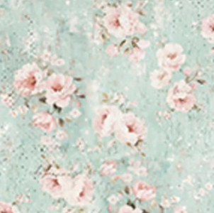 Buttons and Keepsakes Floral and Texture 5362-71 Frank Garcia Blank Quilting Half Yard