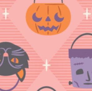 Happy Haunting Candy Haul 230427 Ann Gardner Cloud9 Half Yard