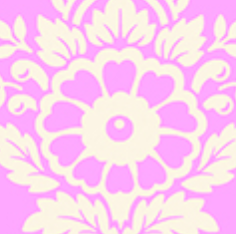 Full Bloom Lulu Lavender 91089-20 Heather Bailey FIGO Northcott Half Yard