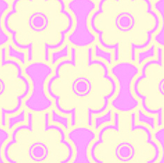 Full Bloom Posy Lavender 91091-20 Heather Bailey FIGO Northcott Half Yard