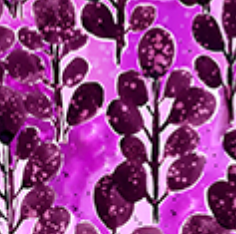 Painted Garden Watery Leaves 91056-84 Josephine Kimberling FIGO Northcott Half Yard
