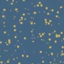 Sparkle Sparkly Basic Blue Gold Metallic Dots SPKL05401B Jennifer Ellory P&B Half Yard