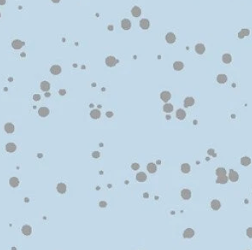 Sparkle Sparkly Basic Light Blue Silver Dots SPKL05401LBS Jennifer Ellory P&B Half Yard