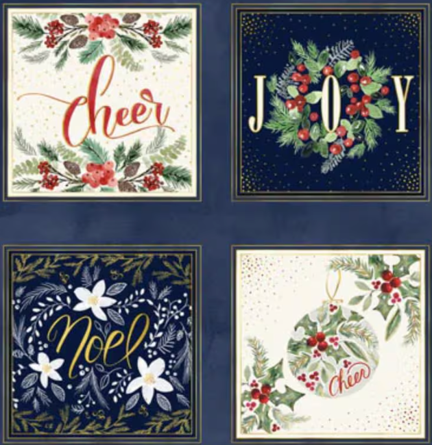 Joyful Blocks Panel JOYF05887BMU Sara Berenson P&B