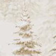 Believe Packed Trees Cream BELI05817E Sarah Summers P&B Half Yard