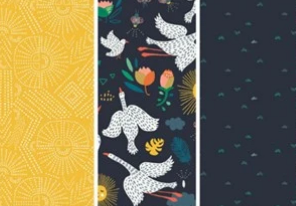 Flight Path 10" Fabric Wonders 10W-FLP Jessica Swift Art Gallery