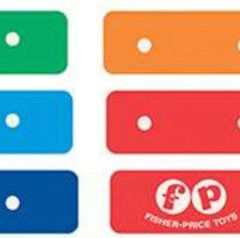 Fisher-Price Xylophone White C9761-WHITE Riley Blake Half Yard