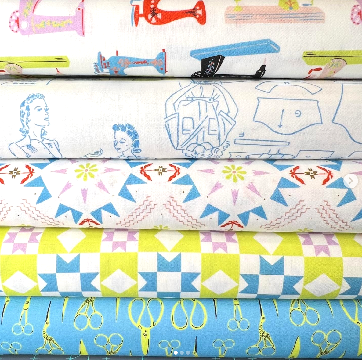 Stitch & Glow Vivid Patchwork STELLA-DFG3284 WHITE Faye Guanipa Dear Stella Half Yard