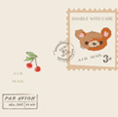 Minimo Air Mail MIN-21200 Amy Sinibaldi Art Gallery Half Yard