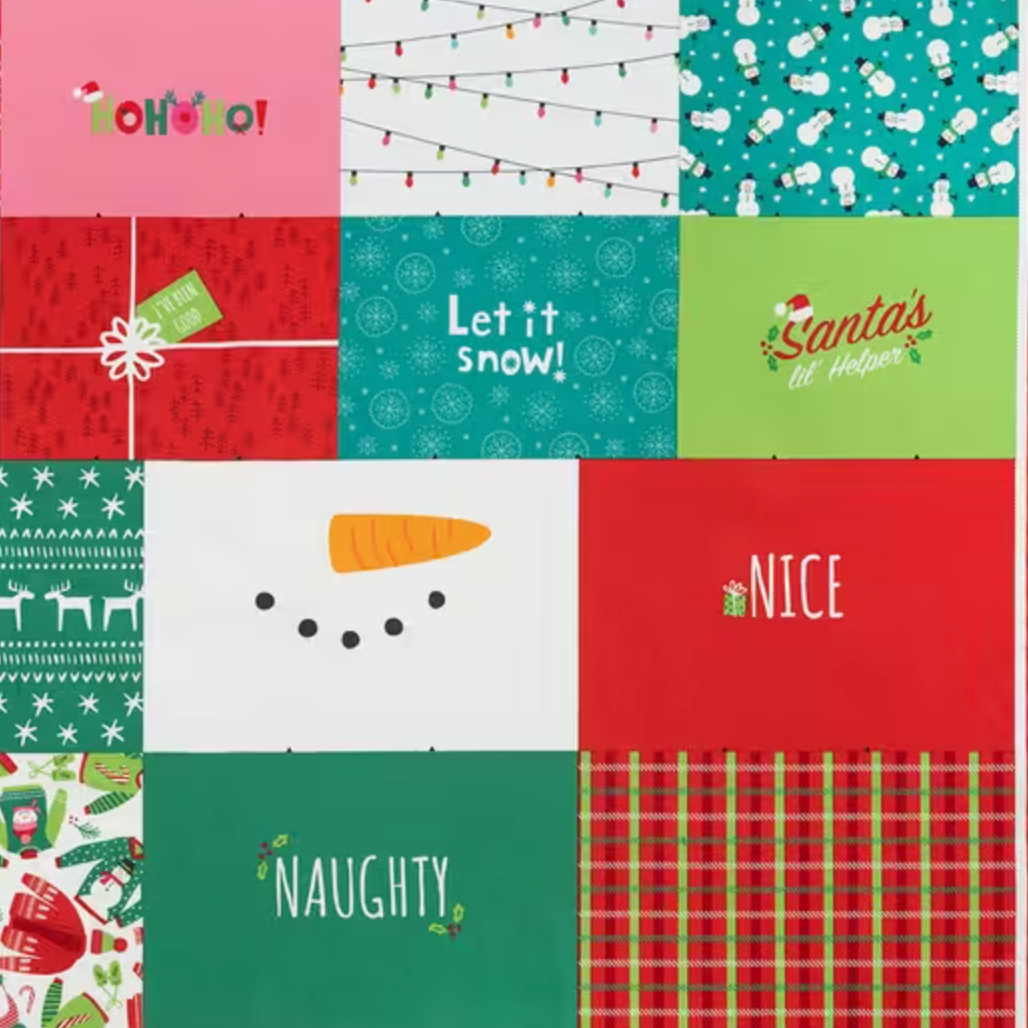 Safety First 24" Holiday Panel 20771 Stacy Iest Hsu Moda