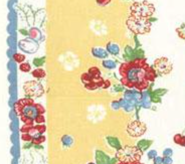 Toweling Basics 16" Wide Granny Garden 920 120 Moda