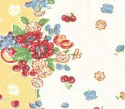 Toweling Basics 16" Wide Granny Garden 920 120 Moda