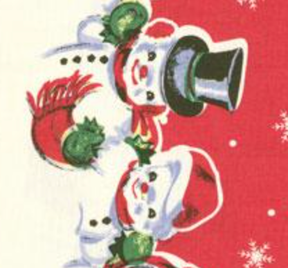 Toweling Basics 16" Wide Snow Buddies 920 137 Moda