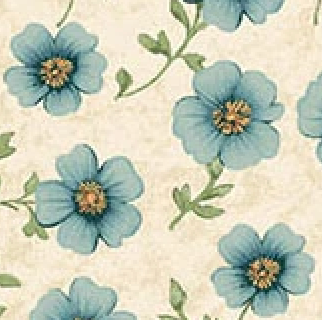 Sparrow Falls Blossom Ivory A-10385-L Michael Nardi Andover Half Yard
