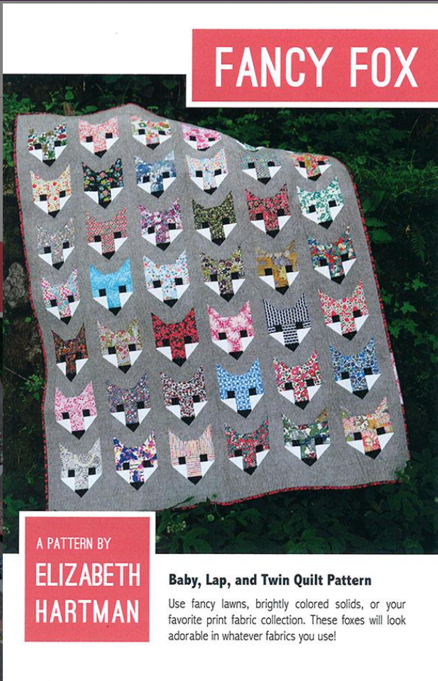Fancy Fox Quilt Pattern EH 009 Elizabeth Hartman Moda Fabrics