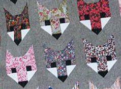 Fancy Fox Quilt Pattern EH 009 Elizabeth Hartman Moda Fabrics
