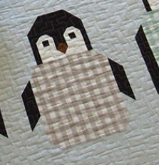 Penguin Party Quilt Pattern EH 041 Elizabeth Hartman Moda Fabrics