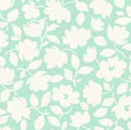 Beloved Blossoms Posy Mint A-10416-T Andover Half Yard