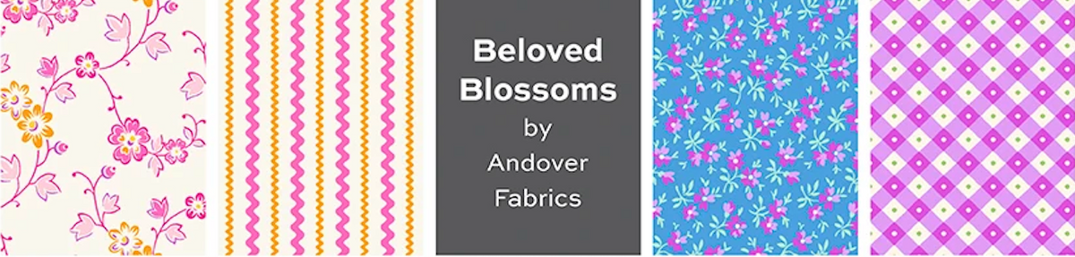 Beloved Blossoms 10" Square 10-BELO-42 Andover